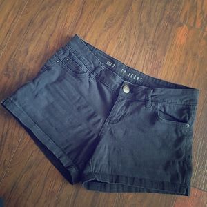 Sz 3 Black GP Jeans Ladies Shorts
